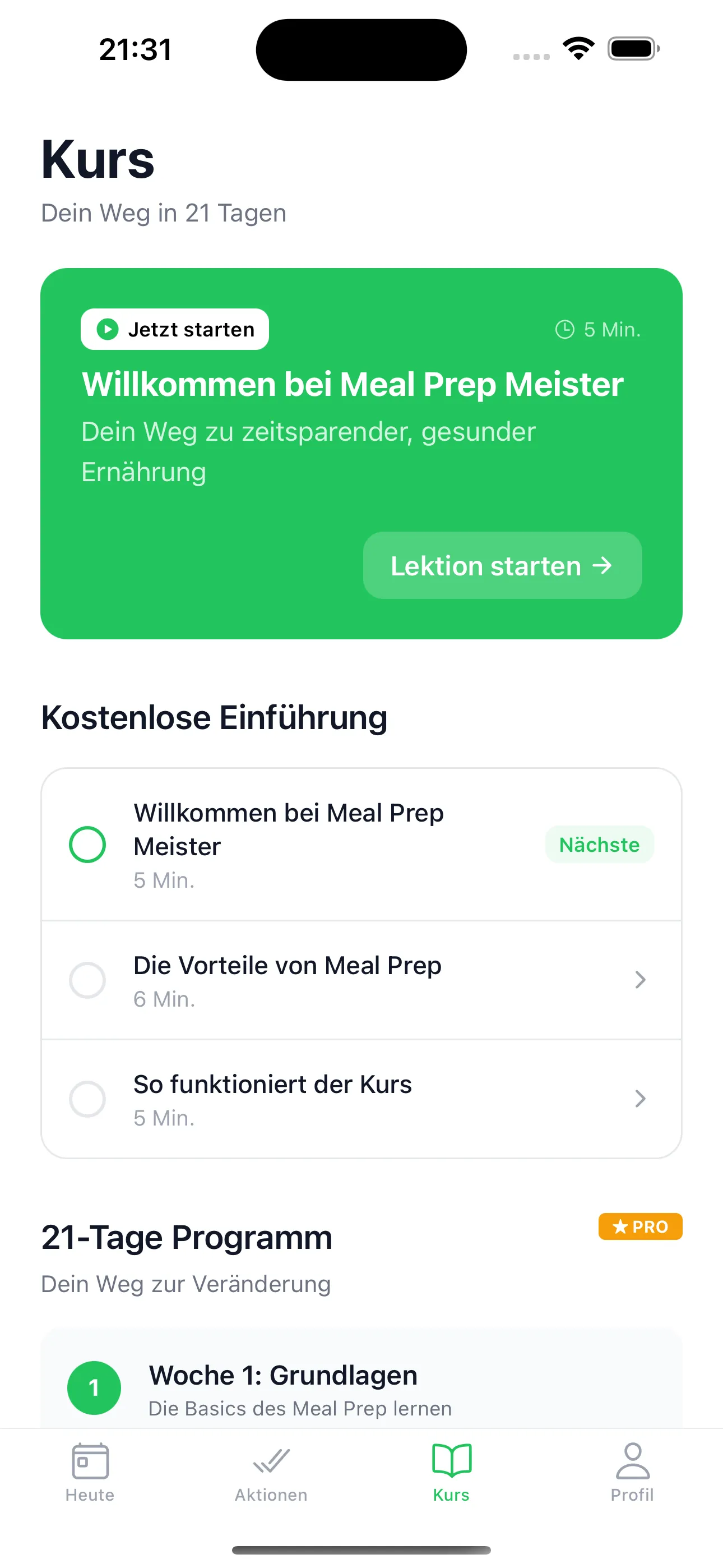 Meal Prep App