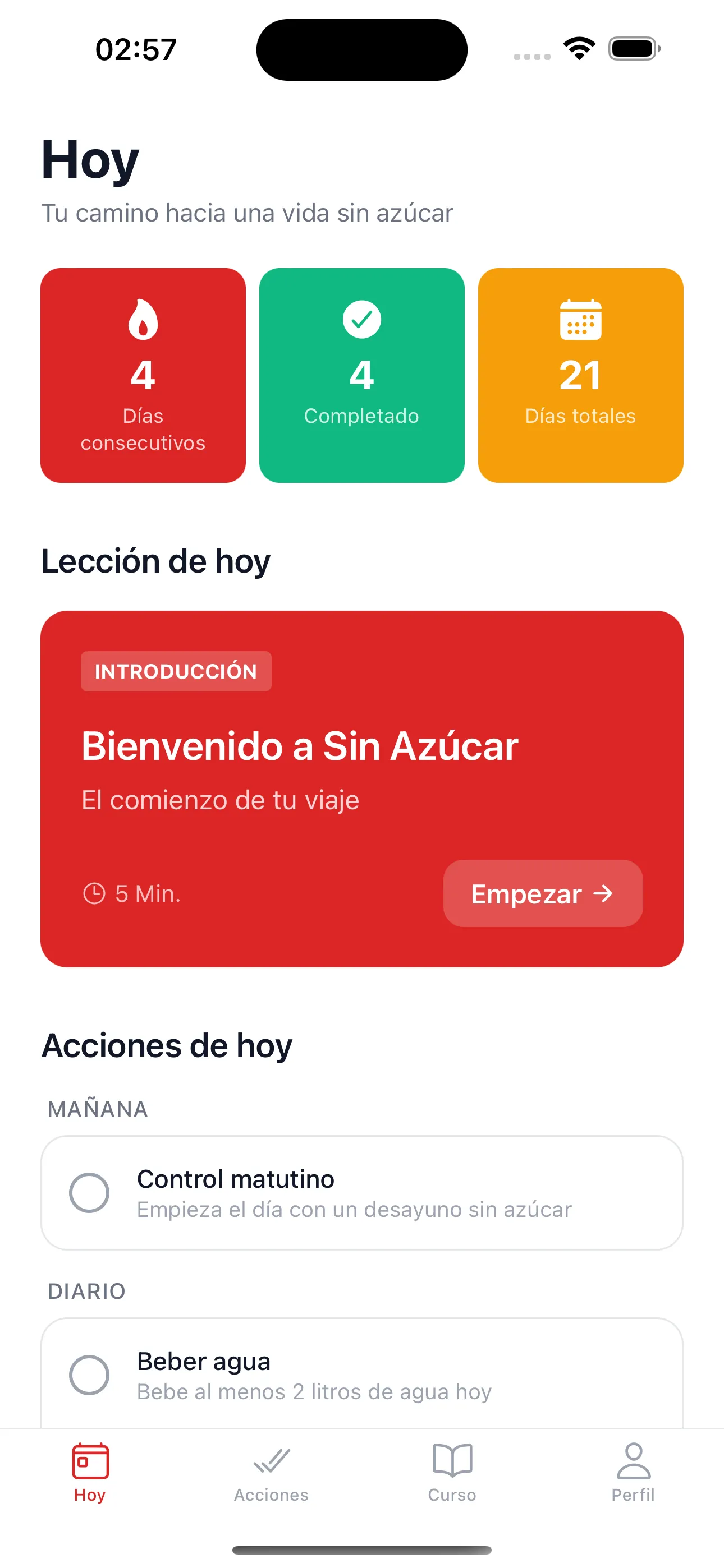 Sin Azucar App